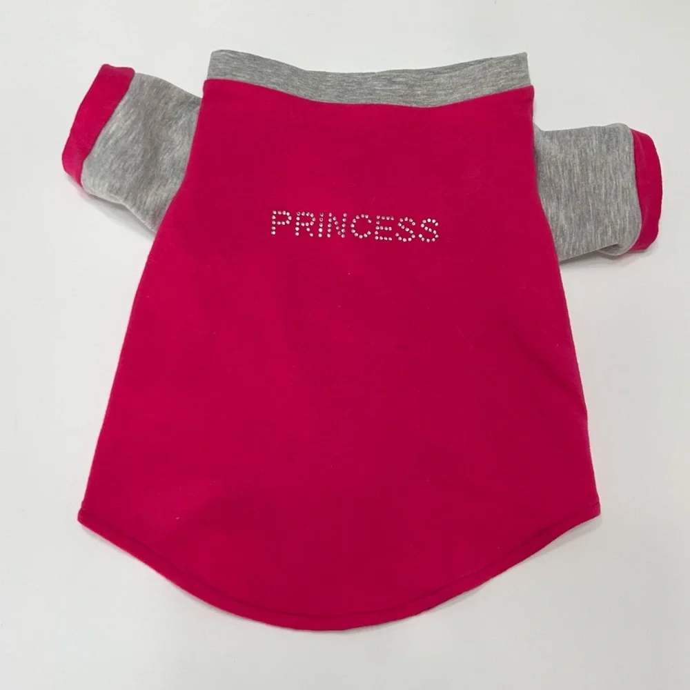 🦋 5/$25 - Hip Doggie Princess Shirt - Size XL